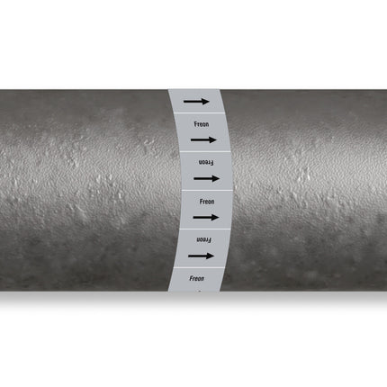 ISO 20560 Pipe Markers  Steam