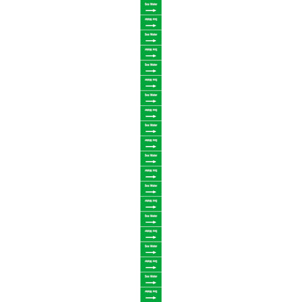 ISO 20560 Pipe Markers  Water
