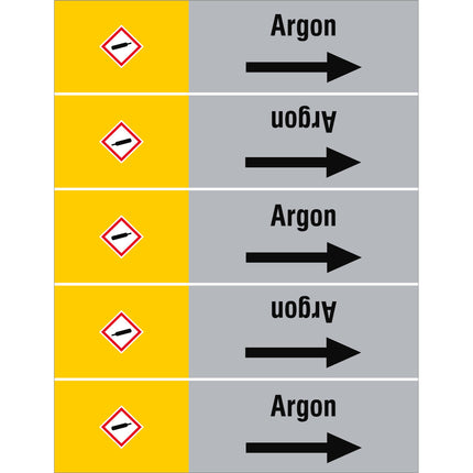 ISO 20560 Pipe Markers  Gas