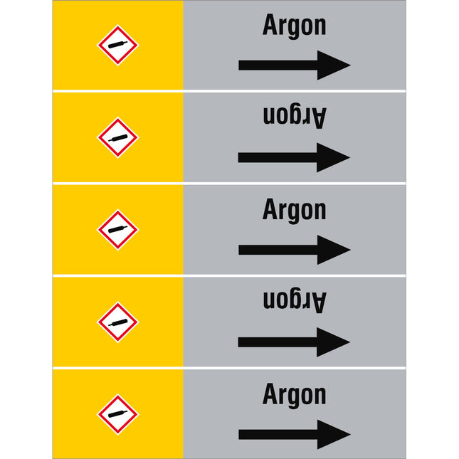 ISO 20560 Pipe Markers  Gas