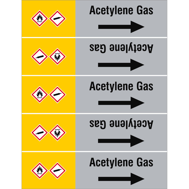 ISO 20560 Pipe Markers  Gas