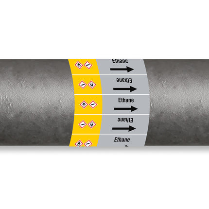 ISO 20560 Pipe Markers  Gas