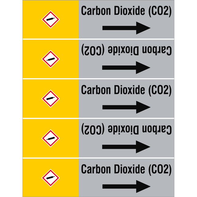 ISO 20560 Pipe Markers  Gas