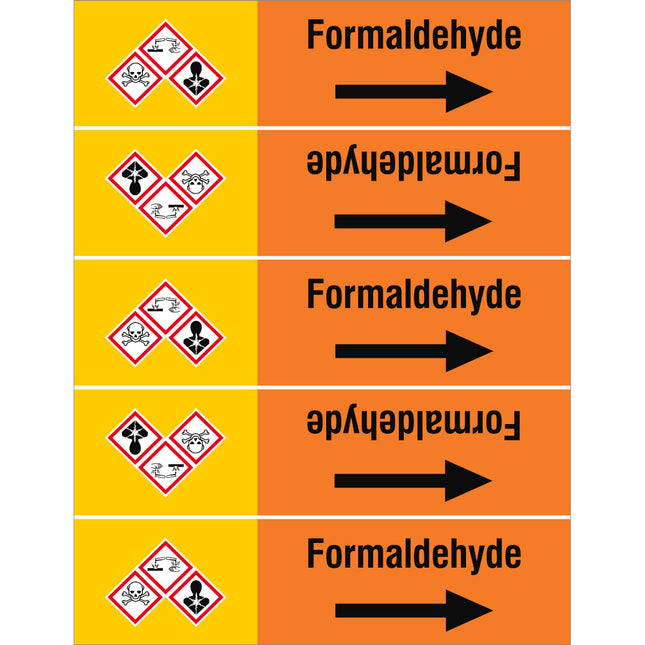 ISO 20560 Pipe Markers  Acids