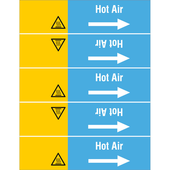 ISO 20560 Pipe Markers  Air