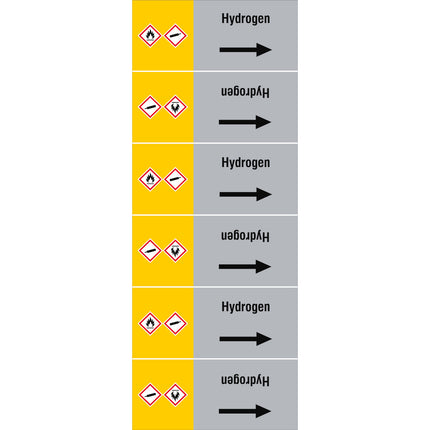 ISO 20560 Pipe Markers  Gas