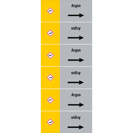 ISO 20560 Pipe Markers  Gas