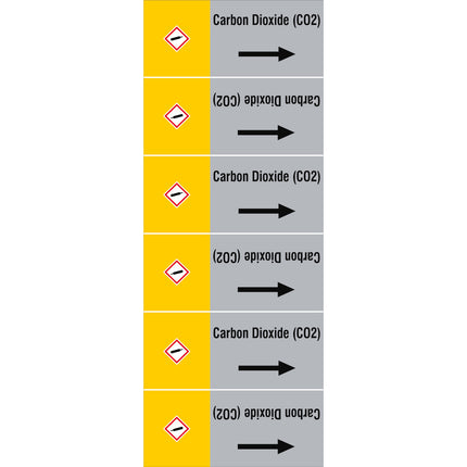 ISO 20560 Pipe Markers  Gas