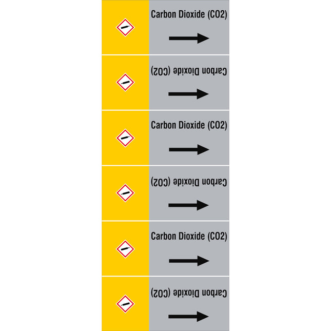 ISO 20560 Pipe Markers  Gas