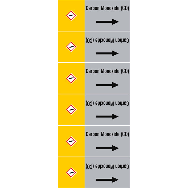 ISO 20560 Pipe Markers  Gas
