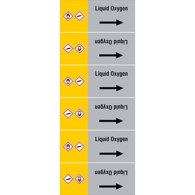 ISO 20560 Pipe Markers  Gas