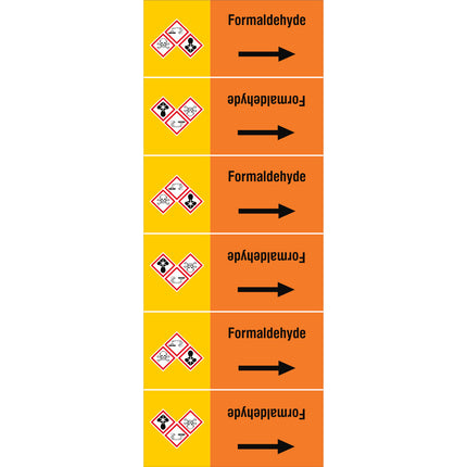 ISO 20560 Pipe Markers  Acids