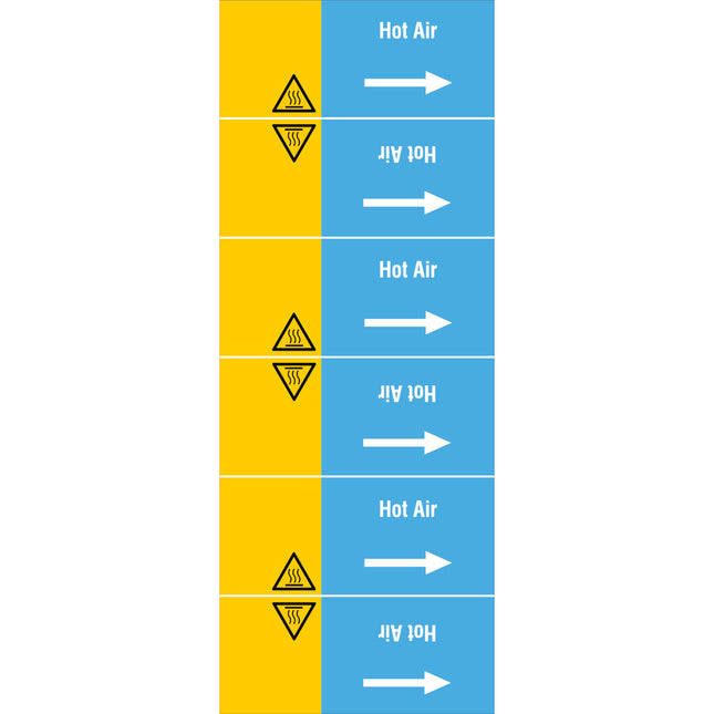 ISO 20560 Pipe Markers  Air