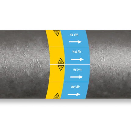 ISO 20560 Pipe Markers  Air
