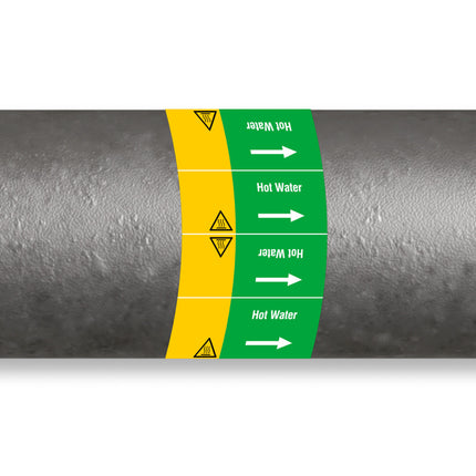 ISO 20560 Pipe Markers  Water