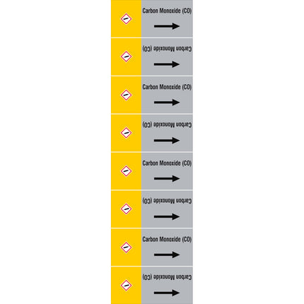 ISO 20560 Pipe Markers  Gas