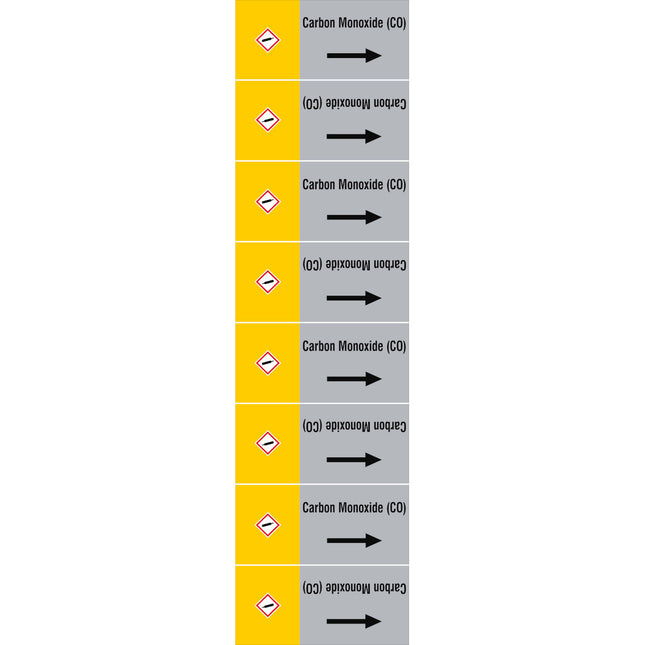ISO 20560 Pipe Markers  Gas