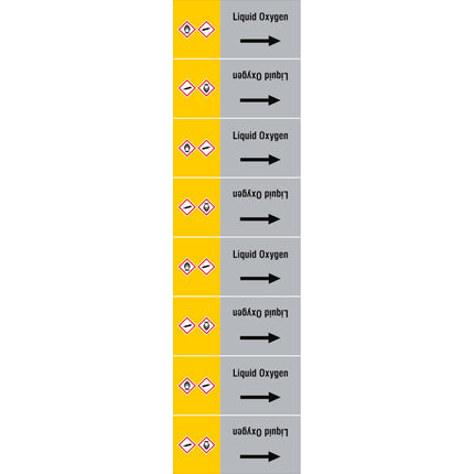 ISO 20560 Pipe Markers  Gas
