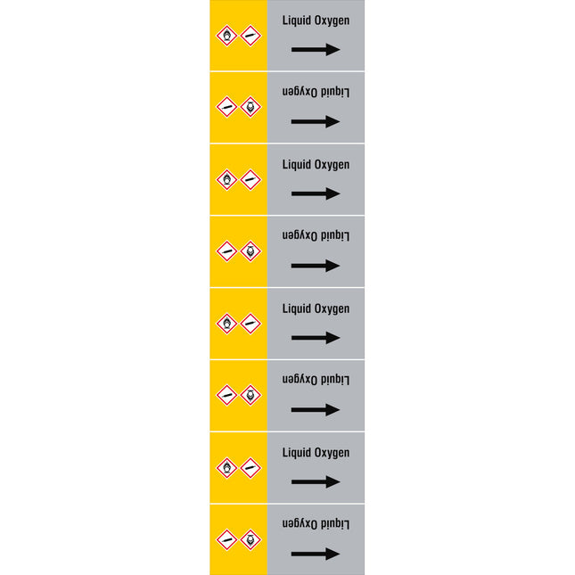 ISO 20560 Pipe Markers  Gas