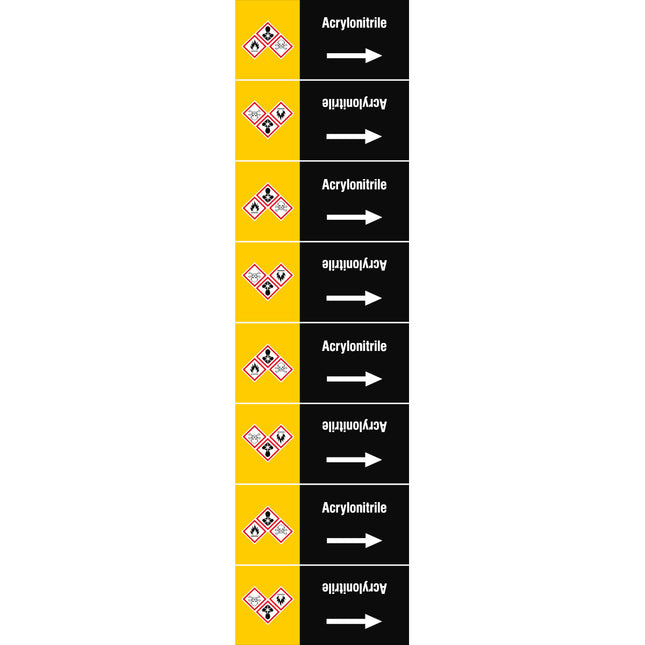 ISO 20560 Pipe Markers  Other liquids