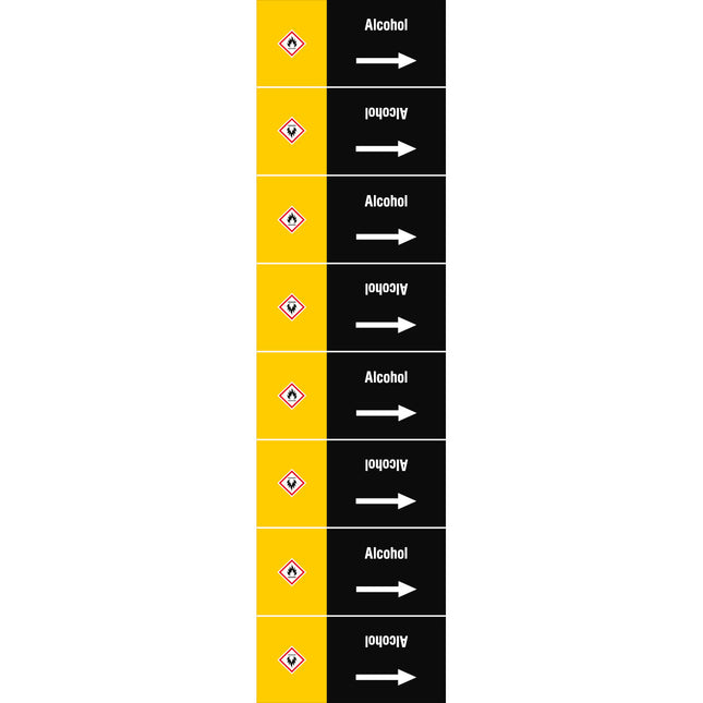 ISO 20560 Pipe Markers  Other liquids