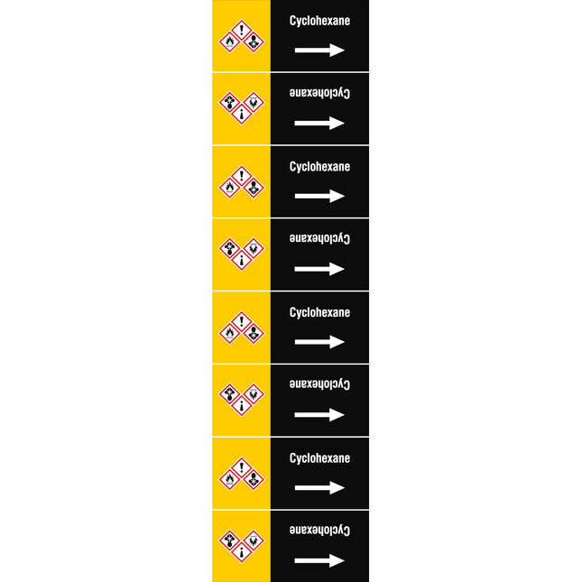 ISO 20560 Pipe Markers  Other liquids