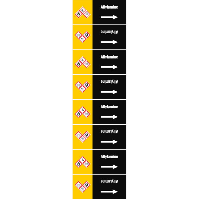 ISO 20560 Pipe Markers  Other liquids