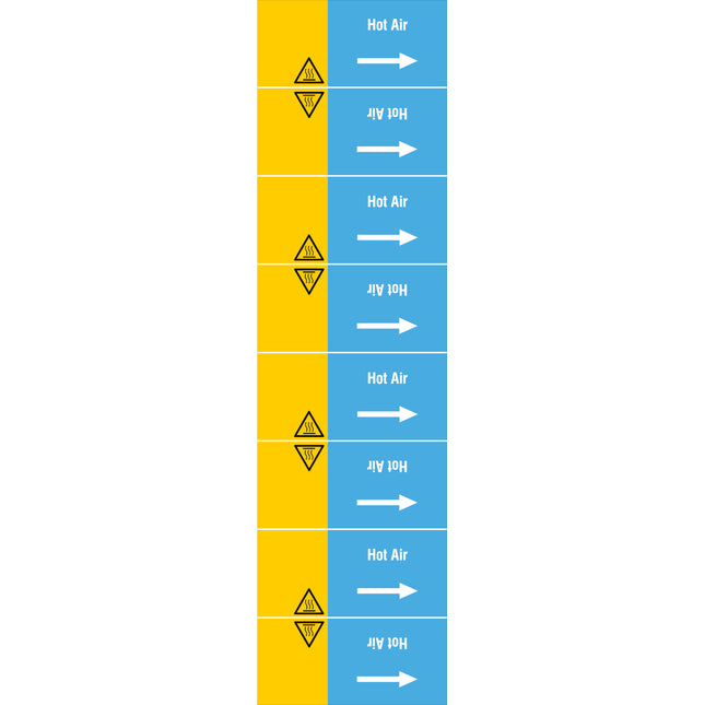 ISO 20560 Pipe Markers  Air