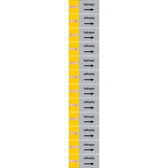 ISO 20560 Pipe Markers  Gas