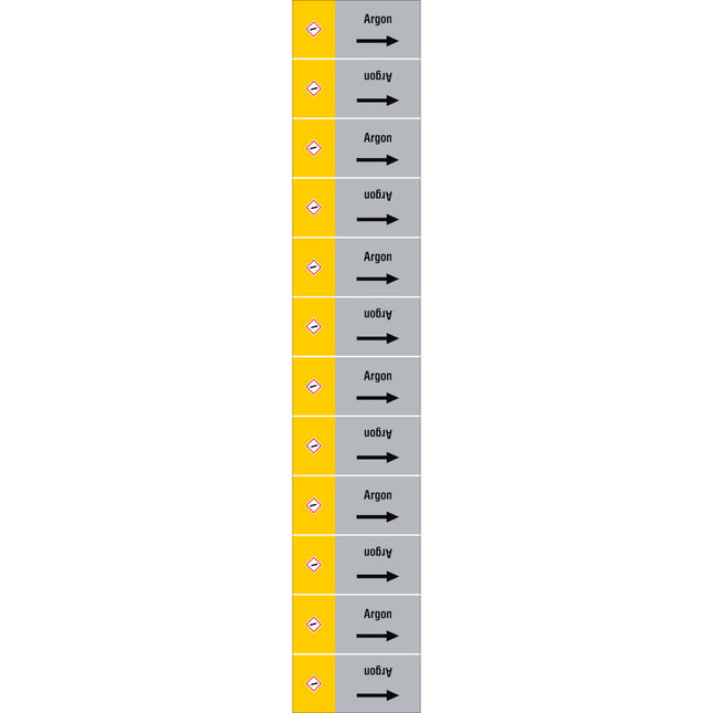 ISO 20560 Pipe Markers  Gas