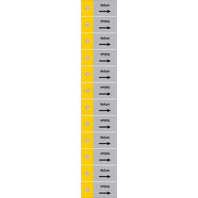 ISO 20560 Pipe Markers  Gas