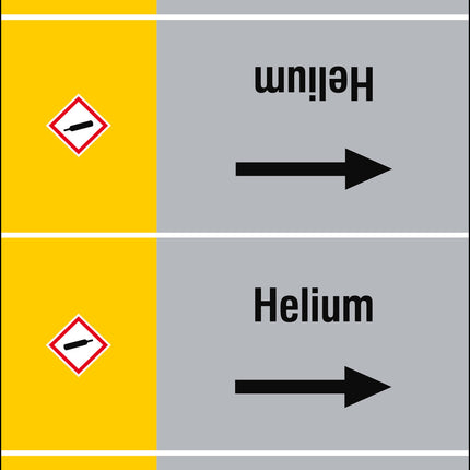 ISO 20560 Pipe Markers  Gas