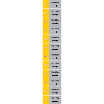 ISO 20560 Pipe Markers  Gas