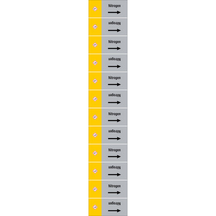 ISO 20560 Pipe Markers  Gas