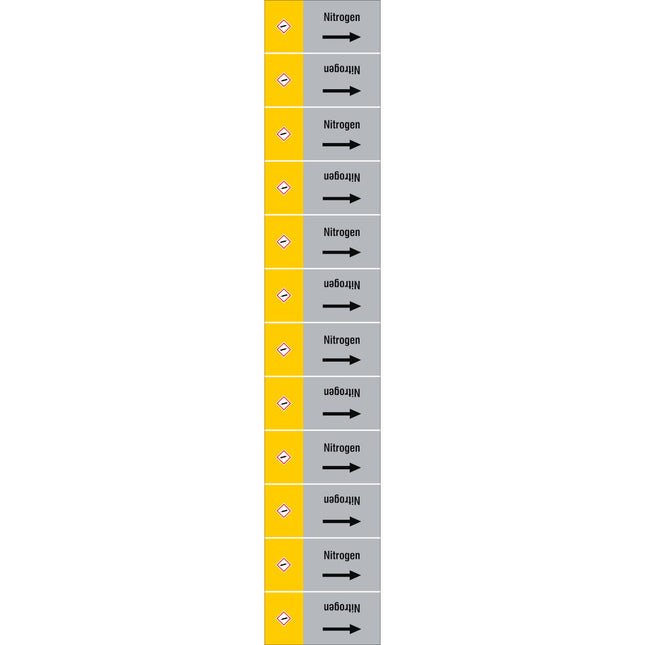 ISO 20560 Pipe Markers  Gas