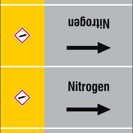 ISO 20560 Pipe Markers  Gas