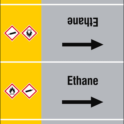 ISO 20560 Pipe Markers  Gas