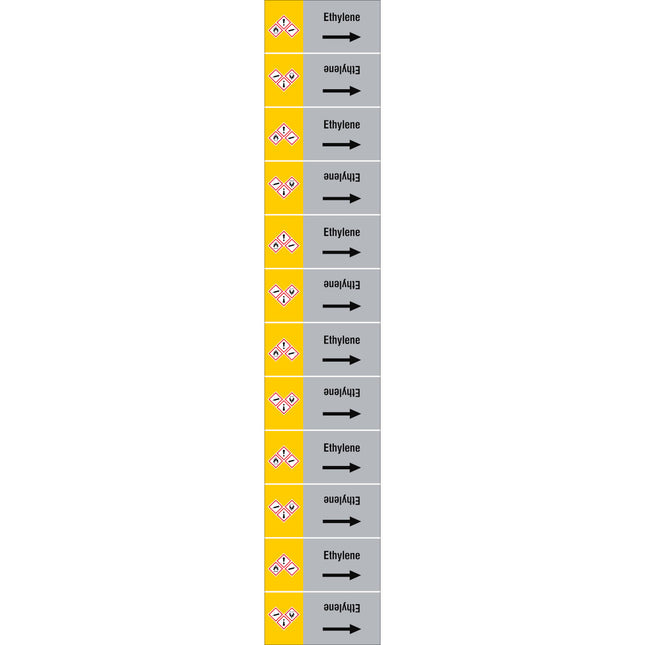 ISO 20560 Pipe Markers  Gas
