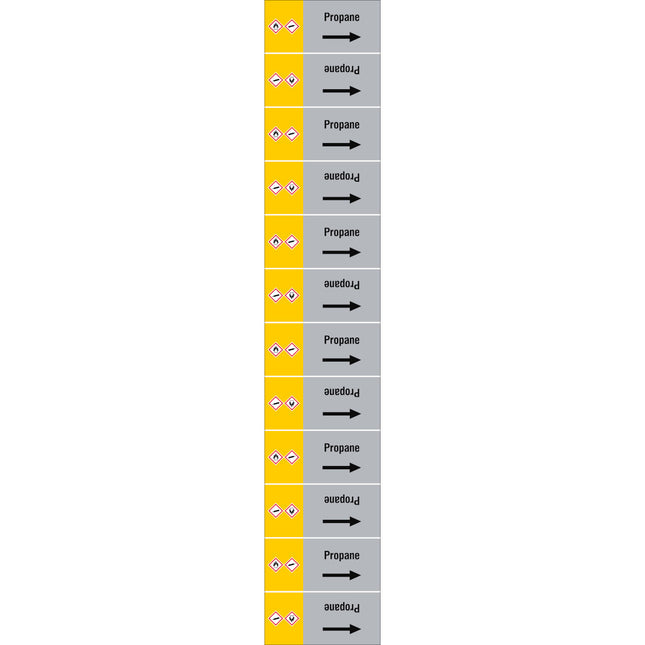 ISO 20560 Pipe Markers  Gas