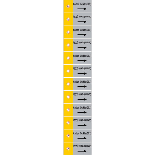 ISO 20560 Pipe Markers  Gas