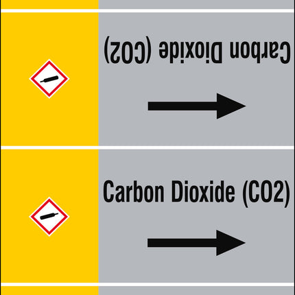 ISO 20560 Pipe Markers  Gas