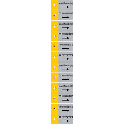 ISO 20560 Pipe Markers  Gas