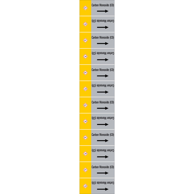 ISO 20560 Pipe Markers  Gas