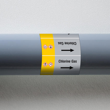 ISO 20560 Pipe Markers  Gas