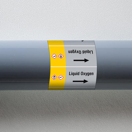 ISO 20560 Pipe Markers  Gas