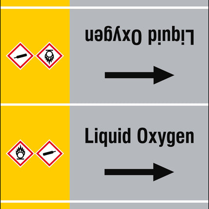 ISO 20560 Pipe Markers  Gas