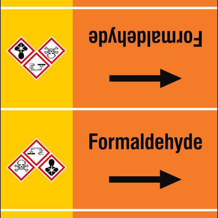 ISO 20560 Pipe Markers  Acids
