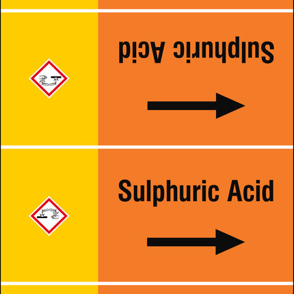 ISO 20560 Pipe Markers  Acids