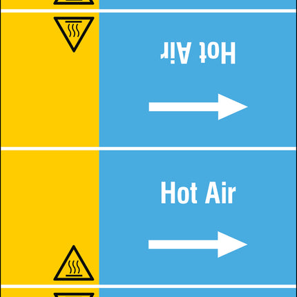 ISO 20560 Pipe Markers  Air