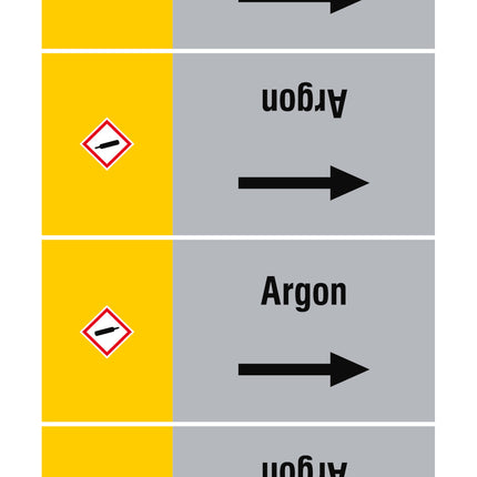 ISO 20560 Pipe Markers  Gas